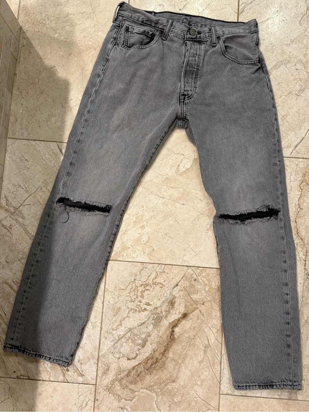 Vintage Levi's 501 black denim 32x30